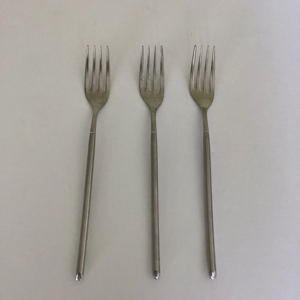Guy Degrenne Flatware Set of 3 Long Forks